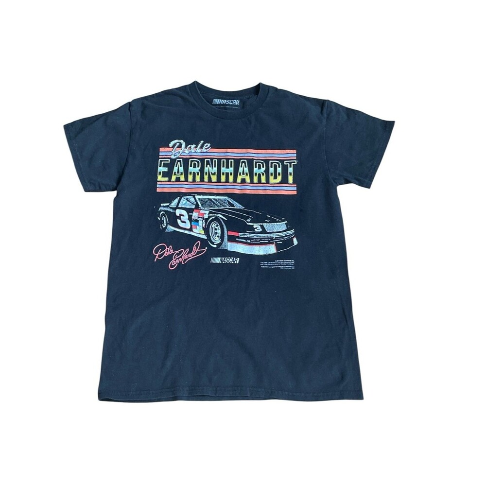 Dale Earnhardt Shirt Mens S Black NASCAR Vintage Racing Tee Graphic Car 2010s